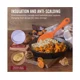 thumbnail image 5 of Cuchara de paleta de arroz de silicona, cuchara de arroz antiadherente resistente al calor, cuchara de arroz naranja, 5 of 5