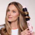 thumbnail image 6 of L'ANGE HAIR GlamWave Infrared Thermal Ionic Brush | 38mm Heated Round Thermal Brush for Volume and Curls (Black), 6 of 9