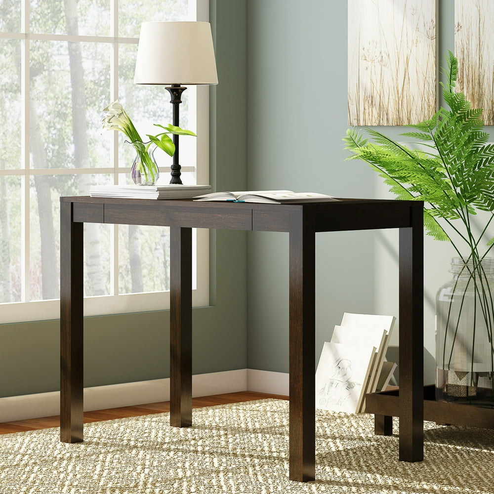 Mainstays Parsons Writing Desk with Storage Drawer, Multiple Finishes