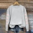 thumbnail image 6 of Ltctricy Womens Valentine's Day Sweatshirts Cute Heart Print Long Sleeve Pullover Tops for Gifts Comfy Fashion Shirts, 6 of 7
