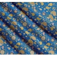 thumbnail image 3 of Soimoi Blue Cotton Voile Fabric Mandala & Paisley Fabric Prints By Yard 58 Inch Wide, 3 of 7
