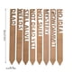 thumbnail image 3 of 1 Pcs Wooden Card, New Wooden Crafts Floor Markings Signage Plant Labels Potted Flower Pots Wooden Inserts, 3 of 7