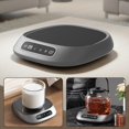 Smart Heated Coaster with Timer - 3 Temperature Settings Cup Warmer ...
