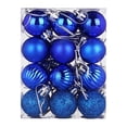 thumbnail image 1 of OUSITAID Ball Ornament 3Cm Bright Plastic Shatterproof Hanging Ball Ornament Suitable For Christmas Tree Garland Tabletop Arch Hangs, 1 of 9