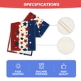 thumbnail image 3 of Sm:)e Independence Day Table Runner Patriotic 13x72 Inch , Flax 4th of July Table Runners Holiday Decor,Red Blue White Table Runner for Party Dinning Kitchen Decorations, 3 of 7
