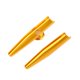 thumbnail image 2 of Kazoo de metal, instrumentos musicales, juguetes educativos para preescolar, flautas para niños (dorado), 2 of 4