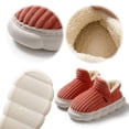 thumbnail image 3 of Pantuflas Esponjosas Botines Peludas Nube Zapatos Invierno Acogedores Antideslizantes para El Hombres Y Mujeres, 3 of 8