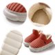 thumbnail image 5 of Pantuflas Esponjosas Botines Peludas Nube Zapatos Invierno Acogedores Antideslizantes para El Hombres Y Mujeres, 5 of 8