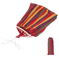 thumbnail image 2 of Hammock Red 1 Set 85X61In Canvas Wood Composite Material, 2 of 7