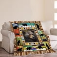 thumbnail image 2 of Yibo Football Football Sports Lover Gifts for Men Ground American Football Decor Blankets Soft Cozy Fleece Plush Warm Flannel Bedding Blanket for Boys Kids Teens Adults Couch Travel, 2 of 8