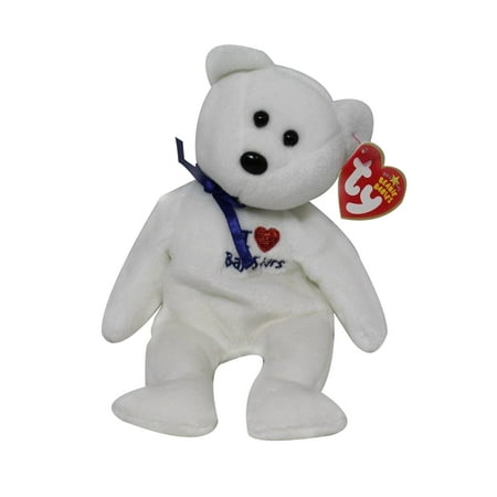 Ty Beanie Baby: I Love BayStars the Bear | Stuffed Animal | MWMT s price history on PriceWatchPro