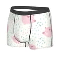 thumbnail image 2 of Fotbe Cute Pigs Men’s Total Support Pouch Boxer Briefs, X-Temp Cooling, Moisture-Wicking Underwear, Regular, Long-leg and Trunk-Large, 2 of 9
