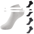 thumbnail image 2 of Sales Today Women Socks Under $2 GIJNRIUIUA Dark Blue Crew Socks Men’S Rayon Socks 1 Pair Box Quality No-Show Socks, 2 of 2