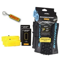 Pirelli Scorpion Enduro M TurquoiseColor Edition Mountain Bicycle Tire 29x2.4 - Tubeless High-Performance Tear-Resistant MTB Tire for XC Racing, Trail and Enduro Riding   SmarTUBE 23/32-622 - 2 Pack