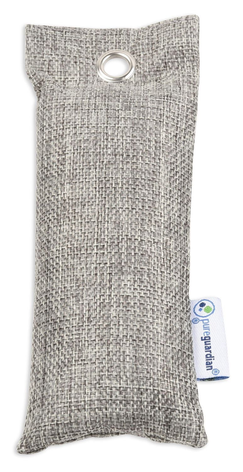 PureGuardian CB075 75G Air Purifying Bamboo Charcoal Bags, Eco-Friendly Natural Odor Reducer, 2Pack