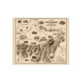 thumbnail image 6 of 1858 Map of White Mountains New Hampshire Poster - Vintage Map NH Wall Art - Vintage White Mountains Map - White Mountains Poster - NH White Mountains Map Poster, 6 of 8