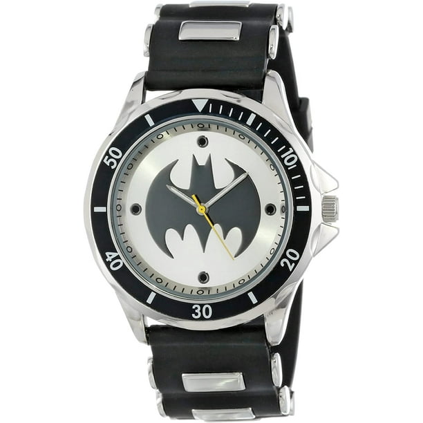 Reloj Analógico Batman BAT9062 para Hombre Banda de Goma Negra