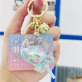thumbnail image 1 of PENGXAING WTN Creative Lollipop Into Oil Floating Pendant Quicksand Bottle Key Ring Pendant Car Key Accessory Pack Pendant 5Ml, 1 of 4