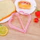 thumbnail image 4 of Almuerzo Diy Sandwiches Cortador Molde Alimento Corte Die Pan Galletas Molde (Amor, 4 of 8