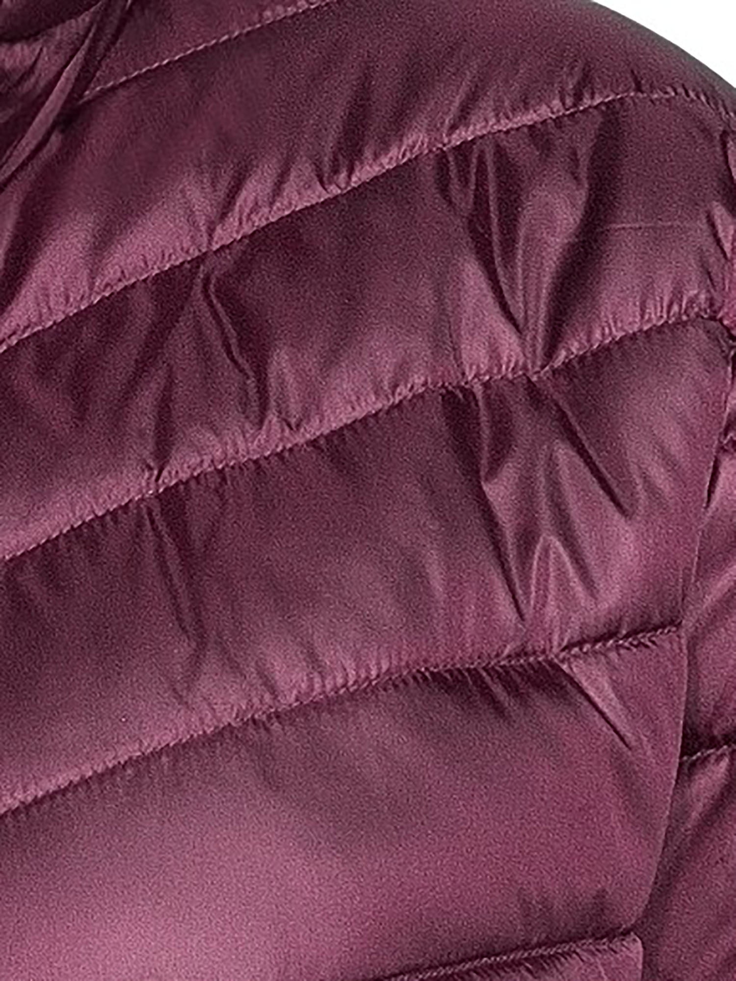 Big Chill Women's and Women’s Plus Packable Puffer Jacket, Midweight, Sizes S-3X