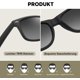 thumbnail image 4 of Gafas de sol polarizadas rectangulares para hombre y mujer, unisex, retro, clásicas, vintage, polarizadas, protección UV400, clásicas, cuadradas, para conducir, 4 of 4