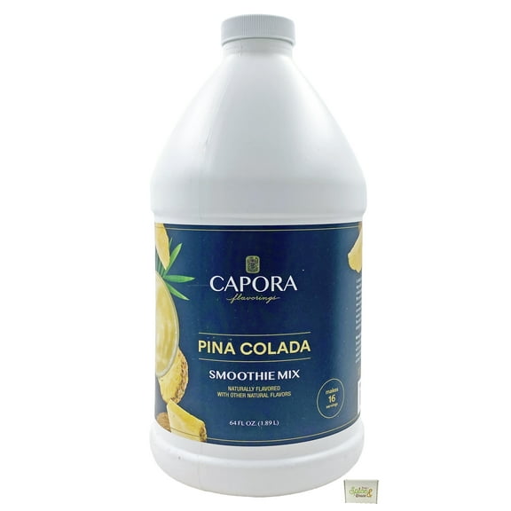 Capora Fruit Smoothie Flavoring Mix | Naturally Flavored | 64 oz., Pina Colada