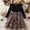 Black, variant on Teen Girl Easter Dresses Summer Western Style Casual Fall Winter Holiday Flower Dress for Girls Casual Spring Dress (Brown,2-3 Years)