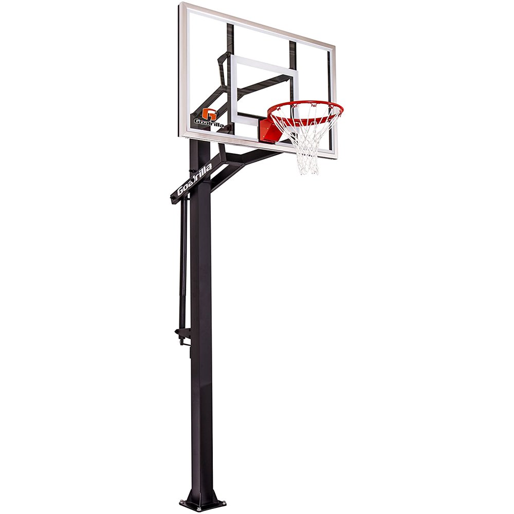 Goalrilla GS54 In Ground Basketball Hoop with Adjustable Height