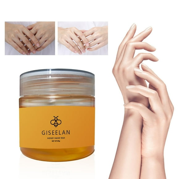 Holiday Gifts! Gspmoly Hand Masks for Dry Skin, Moisturizing and Nourishing Hand Wax - 60G. Easy to Peel Off Softening Skin. Moisturizing Hand Masks Overnight