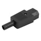 thumbnail image 4 of 20 piezas Iec 320 C13 adaptador de enchufe hembra, conector recargable de cable de alimentación de 3 pines, 4 of 5
