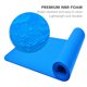 thumbnail image 4 of Alfombrilla de yoga de 10 mm de grosor, alfombra de ejercicio antideslizante con correa de transporte y bolsa de malla para gimnasio en casa, fitness, entrenamiento y pilates., 4 of 6