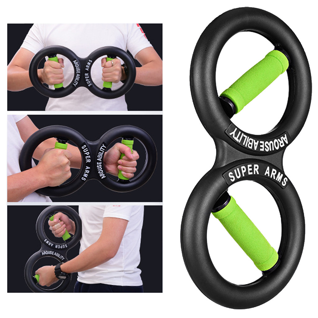 Twister bar Exercise Equipment Forearm Strength 8 Shape Hand Arm