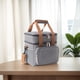 thumbnail image 4 of Bolso aislante portátil Kuymtek térmico 13L con compartimentos Dobles para Camping picnic, 4 of 9