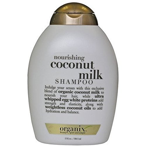 Ogx Coconut Milk Nourishing Shampoo Soft & Strengthens Hair, 13oz, 4-Pack