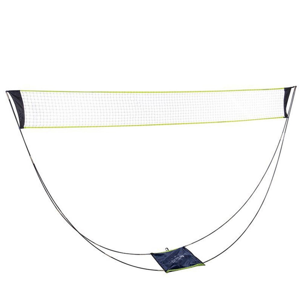 Portable Volleyball Badminton Net Set Removable Tennis Nets for Indoor