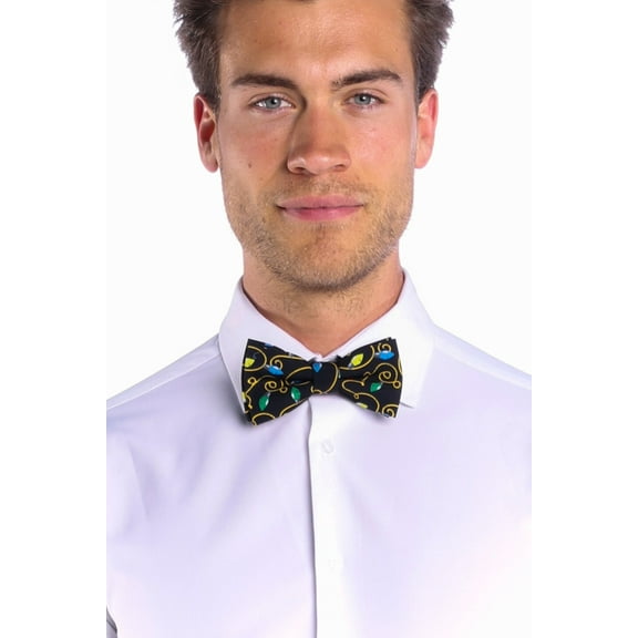 The Duke of December - Shinesty Christmas Lights Ugly Christmas Bow Tie