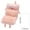 Pink, variant on Office Chair Cushion with Lumbar Support, Memory Foam Seat & Backrest Pad for Long Sitting, Ergonomic Desk Chair Cushion for Home Office, Car, Gaming Chair - Breathable & Non-Slip