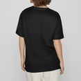 thumbnail image 3 of NAMTYQX Going Out Tops for Women Crewneck Hawaiian Graphic Baggy Stretch Tropischer Druck Short Sleeve Plus Size Airoft Summer Blouses for Women 2025 Black Size L, 3 of 4