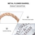 thumbnail image 3 of FESTFENDS Simple Flower Bucket De Hierro Con Asa Para Y Plantas, 3 of 8