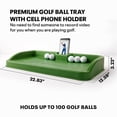 thumbnail image 2 of Bandeja de goma moldeada SkyTrak para pelotas de golf para simuladores, 2 of 5