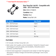 thumbnail image 2 of Rear Sway Bar Link Kit - Compatible with 2006 - 2012 Ford Fusion 2007 2008 2009 2010 2011, 2 of 2