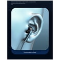 thumbnail image 3 of 2X Auriculares Tipo Cuello EstéReo con ReduccióN de Ruido, Auriculares Deportivos Universales con MicróFono InaláMbrico Bluetooth, 3 of 5