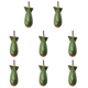 thumbnail image 1 of Carp Fishing Rockets Feeder 3 Tamaño Bomba Señuelo Cebos Titular Maker Tackle (Verde L), 1 of 5
