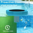 thumbnail image 5 of Solar Pool Cleaner & Floating Water Purifier | Copper for Pool 35,000 Gallons | Large Solar Panel & 2 Sets of Fittings | 85% Less Chlorine | Fits Fresh, Salt Water, Inground Pool & Above Ground Pond, 5 of 8