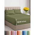 thumbnail image 1 of Juego de sábanas CGK Unlimited Extra Deep Pocket Queen Green, 1 of 9
