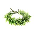 thumbnail image 1 of wonima11 Greek Headpiece Bridal Leaf Crown Green Halo Bohemian Headpiece Grecian WeddingNC13, 1 of 1