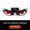 REDREDWHITE, variant on For Audi A7 Car warning light Dynamic large eye light Suction cup non-destructive installation Solar triangle window