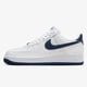 thumbnail image 1 of Nike Air Force 1 '07 Low Shoes 'White/Midnight Navy' (FJ4146-104) Expeditedship, 1 of 1