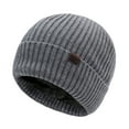 thumbnail image 2 of Awdenio Beanies Hats Winter Fashion Men's And Women's Unisex Outdoor Knitted Warm Protection Cap, 2 of 9