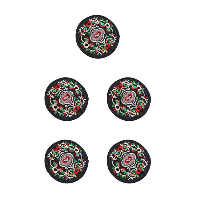 Posavasos para bebidas Bewildely Vintage almohadilla bordada